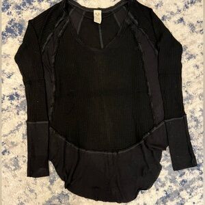 We the free waffle long sleeve